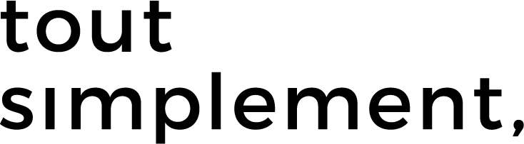 Logo tout simplement noir